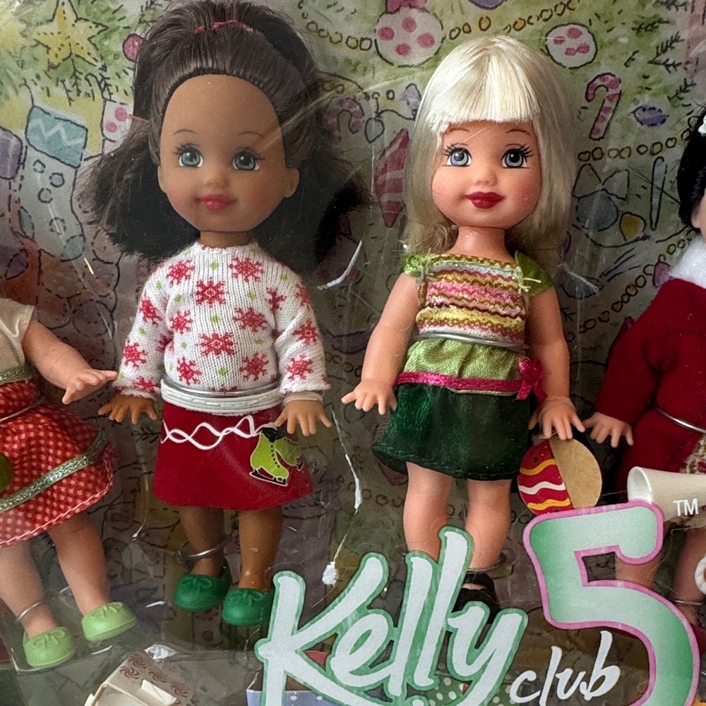 🩷SUPER RARE! Barbie Kelly Club Holiday Bunch - Picture 6 of 16